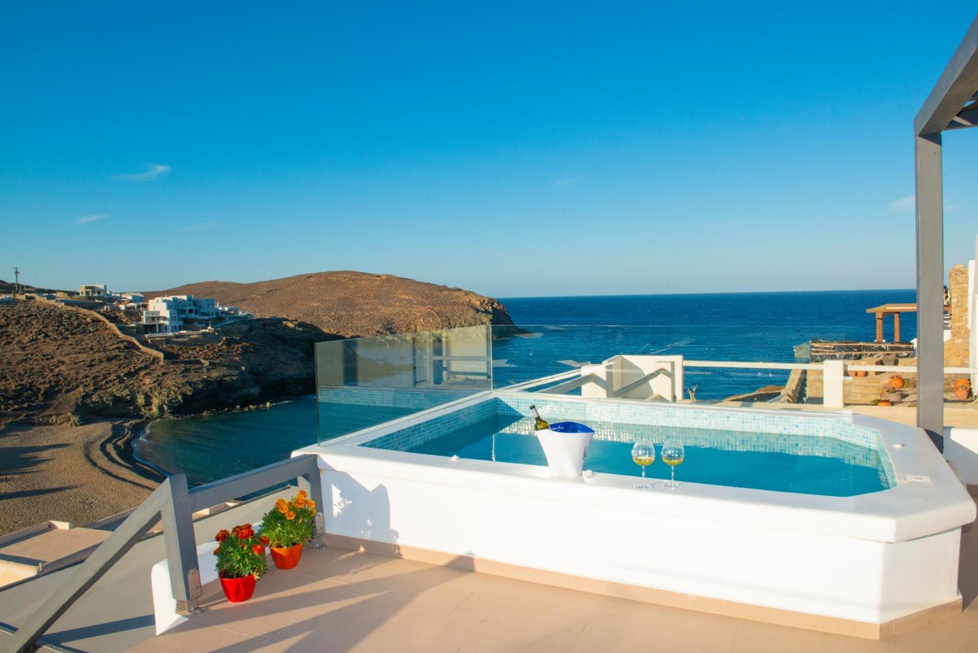 Myrsini'S Luxury Suites Merchia Mykonos Town Esterno foto