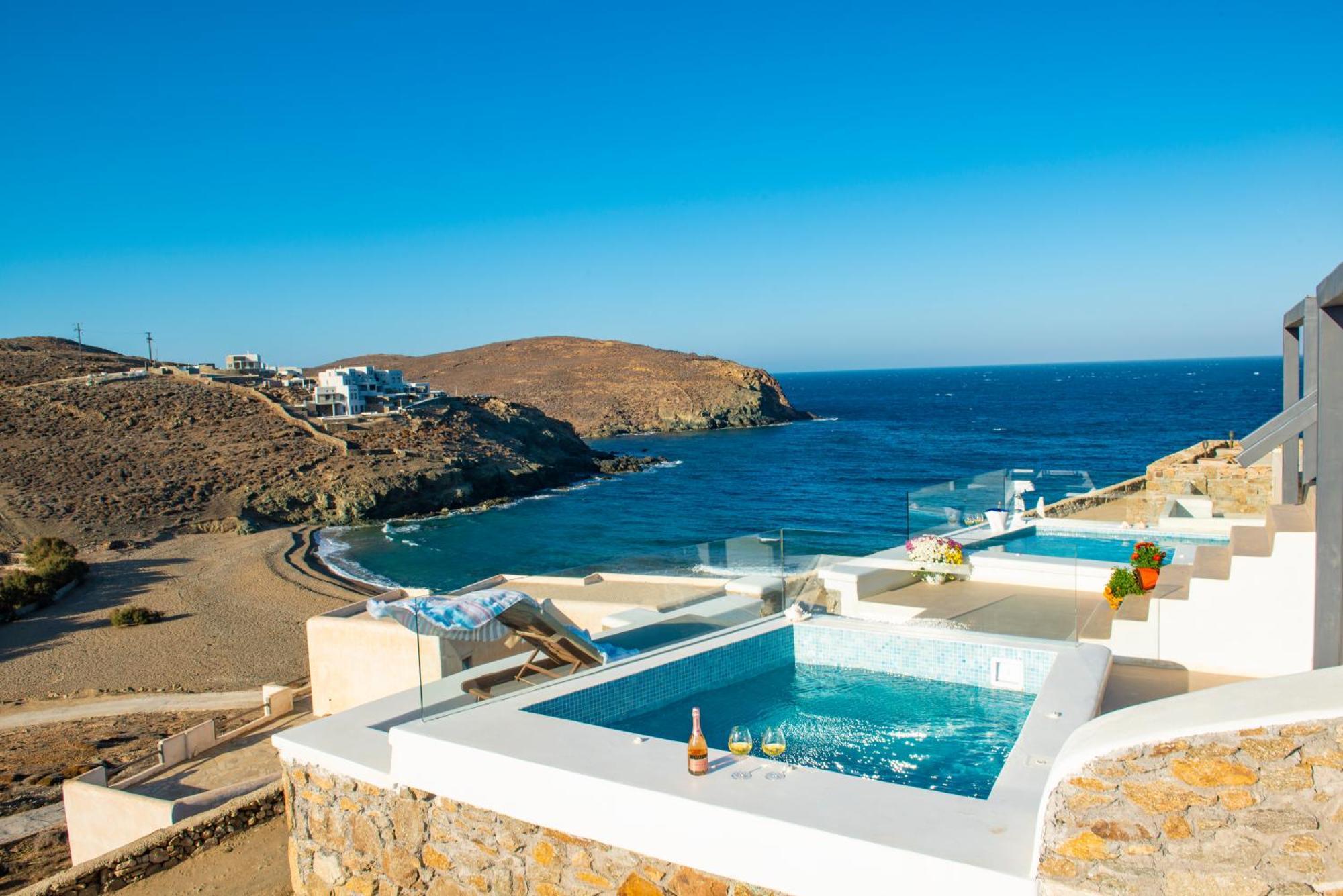 Myrsini'S Luxury Suites Merchia Mykonos Town Esterno foto