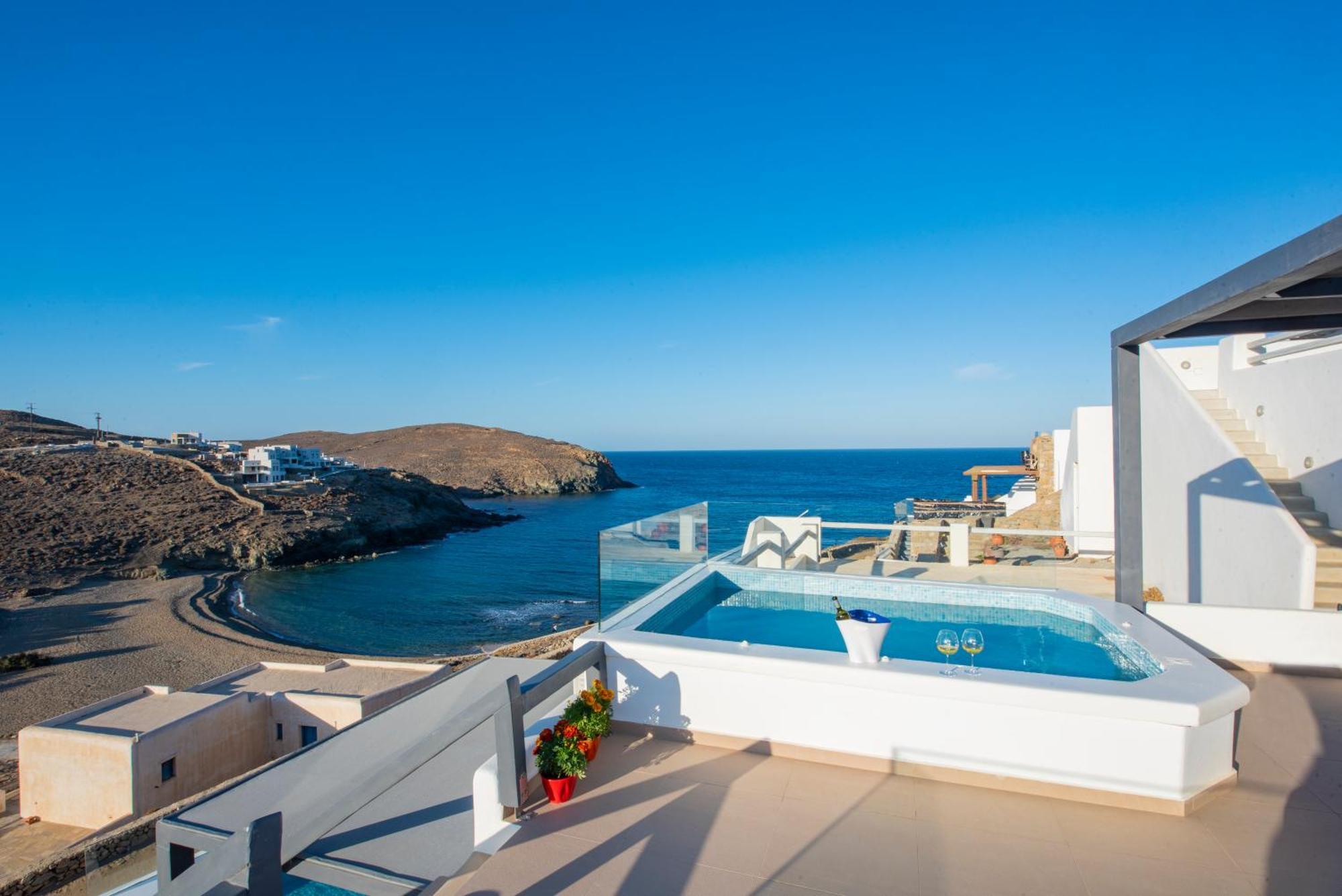 Myrsini'S Luxury Suites Merchia Mykonos Town Esterno foto