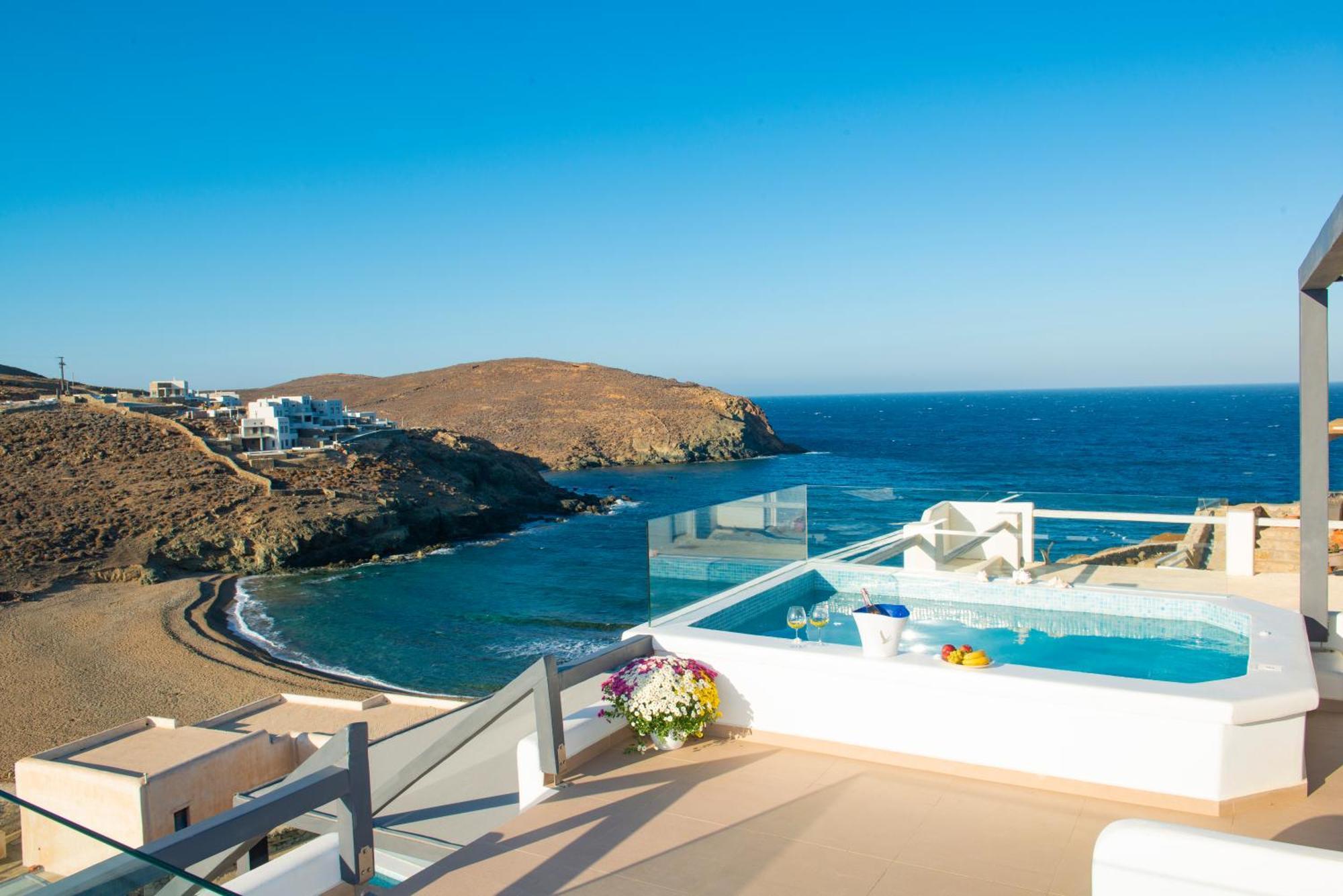 Myrsini'S Luxury Suites Merchia Mykonos Town Esterno foto