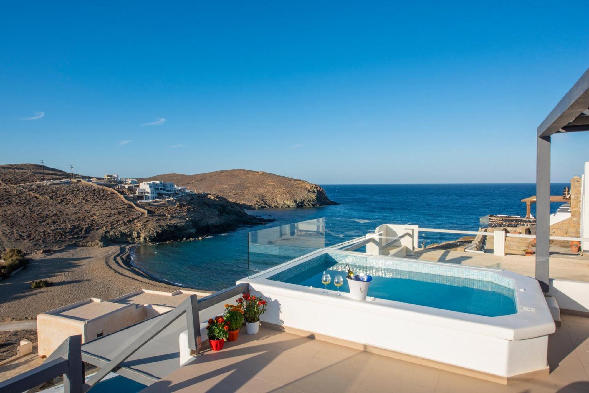 Myrsini'S Luxury Suites Merchia Mykonos Town Esterno foto