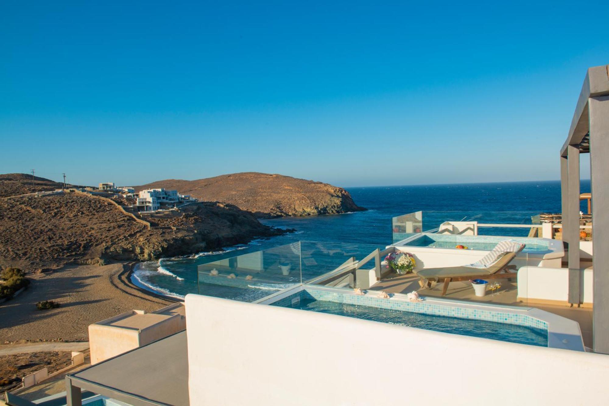 Myrsini'S Luxury Suites Merchia Mykonos Town Esterno foto